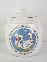 White / Blue B&amp;D Mother Goose Cookie Jar - £20.44 GBP