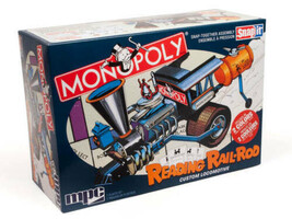 MPC Monopoly Reading Rail-Road Custom Locomotive Plastic Snap Model Kit ... - $25.17