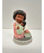 Avon Tender Memories Porcelain Figurine God Bless My Dolly - $5.85