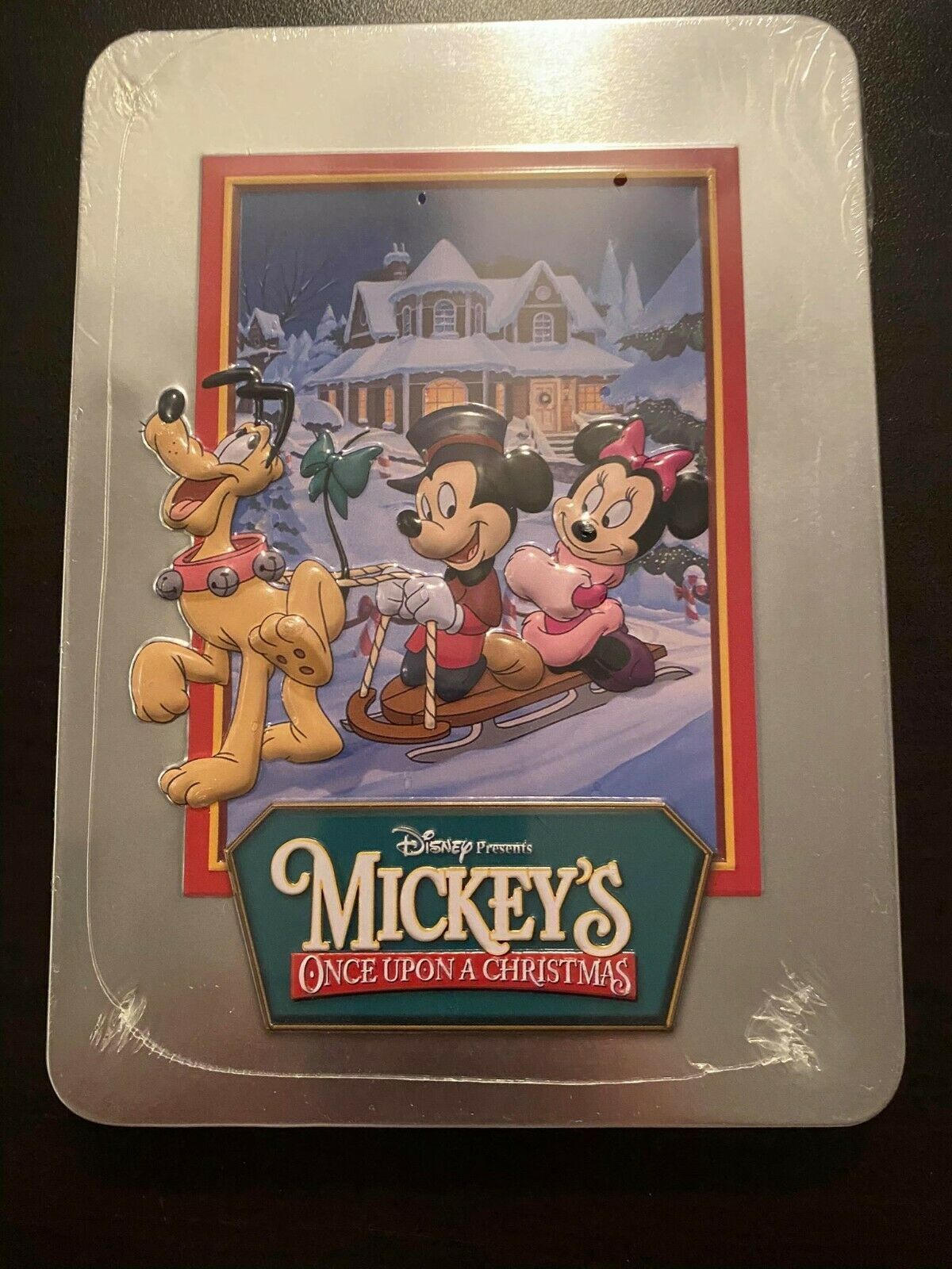 Primary image for *Mickey's Once Upon a Christmas Disney DVD in a Collectible Tin NEW