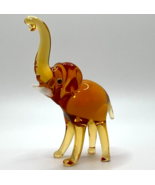 New!! Murano Glass Handcrafted Unique Size 2 Lovely Elephant Figurine, G... - $54.57 CAD