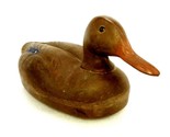 Herter&#39;s Vintage Plastic Duck Decoy, Brown Head Mallard, Anchor Mount, D... - £15.37 GBP