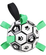 Dog Soccer Ball Interactive tug-of-war for Small Medium Dogs - £23.85 GBP