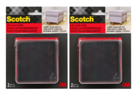 Scotch Caster Cups: 3 in. x 3 in. (Brown) / 2 units - 2 Pack - £12.25 GBP