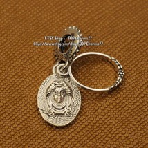 925 Sterling Silver Disney Parks The Haunted Mansion Madame Leota Dangle Charm - £13.53 GBP