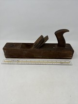 Antique 16&quot; Jointer Wood Plane w Blade Ov - £19.76 GBP