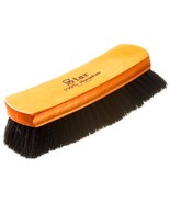 PROfessional Large 8&quot; Pro SHOE SHINE BRUSH 100% HorseHair BLACK dark STA... - $130.49 CAD