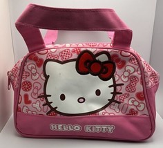 A Sweet Small Vintage Sanrio 2014 Hello Kitty Nylon Handbag - £39.43 GBP