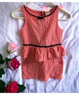 Harajuku Mini for Target Pink Sleeveless Peplum Pencil Dress Size M(7/8)... - $309.96 MXN