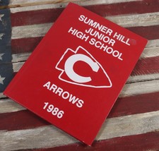 Vintage 1986 Sumner Hill Arrows Junior High School Yearbook - $19.67