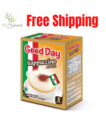 Good Day Instant Coffee Cappuccino 25 gram 5 Sachets, كابتشينو جود داي - $360.44 MXN