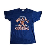 Vintage Screen Stars Chicago Bears Super Bowl Champions XX 1985 Size Small - £27.26 GBP