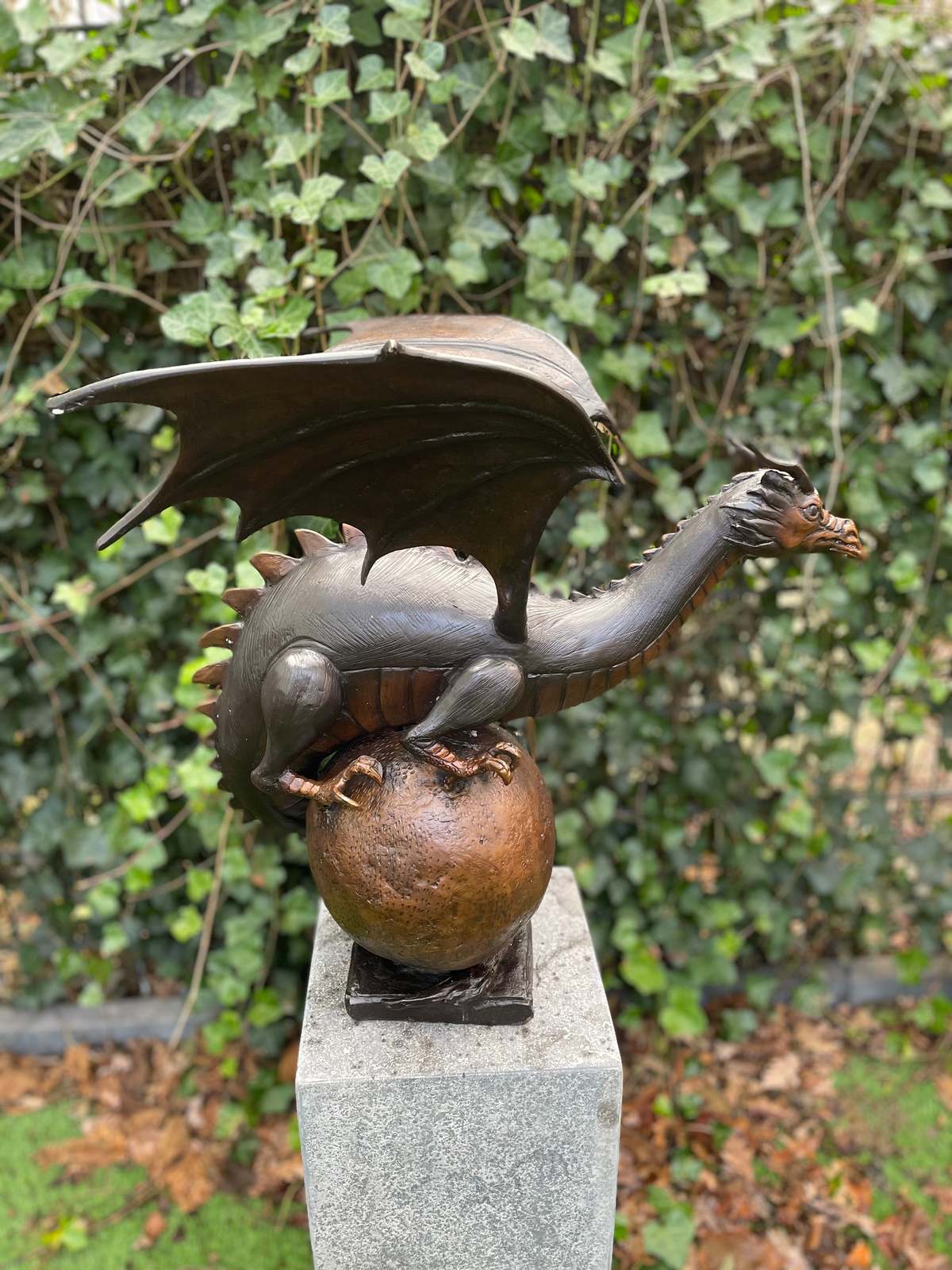 Majestic Dragon – Bronze Sculpture. 55x50x55cm - 8Kg - $1,819.95