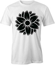 SUNFLOWER TShirt Tee Short-Sleeved Cotton FLOWER FLORAL CLOTHING S1WSA375 - $15.14+
