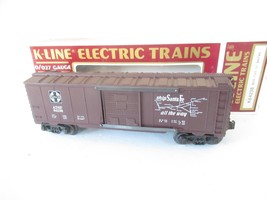 VINTAGE K-LINE TRAINS - 64238 SANTA FE CLASSIC MAP CAR  - 0/027- LN - BO... - $12.41