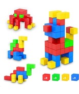 New ROMDS Magnetic BUILDING BLOCK SET 32 Pieces Safe 3D Cubes Kids Ages ... - £19.77 GBP