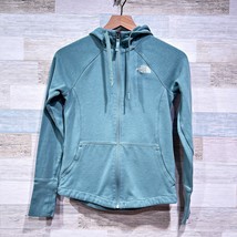 The North Face Eco Ridge Reardon Full Zip Hoodie Jacket Green Pockets Wo... - $39.59