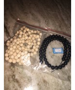 Black And Tan Bead Lot - $239.87 MXN