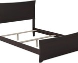 Atlantic Furniture Metro Traditional Bed with Matching Foot Board, Full,... - $583.99