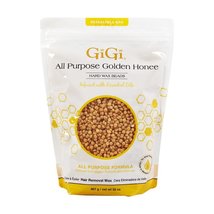 GiGi Hard Wax Beads, Golden Honee All Purpose Hair Removal Wax, no strip needed, - £13.42 GBP