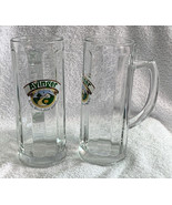 Ayinger Echte Bierkultur GenieBen Beveled Glass Beer Mugs 20 oz  0,5l Ra... - £35.15 GBP