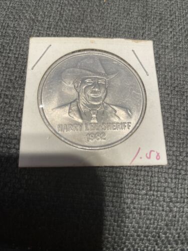 Mardi Gras Token Harry Lee Sheriff Posse 1982 - $1.99