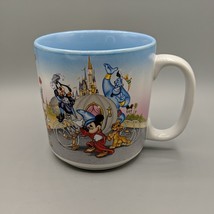 Vtg Walt Disney World Mug 25th Anniversary It's Time to Remember The Magic 1996 - $11.30