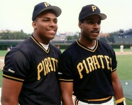 Bobby Bonilla &amp; Barry Bonds 8X10 Photo Pittsburgh Pirates Picture Baseball Mlb - £3.87 GBP