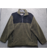 Wearfirst Fleece Jacket Mens Large Multi Drawcord Adjustable Hem Quarter... - $450.18 MXN
