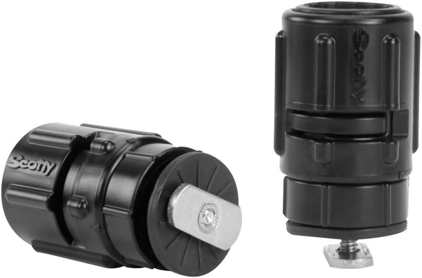 Scotty 438 Gear-Head Track Adapter, Black - $31.92
