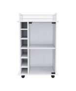 Bar Cart Baltimore, Living Room, White - $341.91 CAD