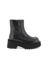 Marni croco-embossed leather ankle boots Size IT 36 - £406.73 GBP