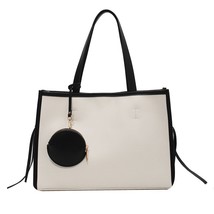 2022 New Women&#39;s Shoulder Bag Shopper Bags Fashion Lady Simple PU Leather Korean - £39.93 GBP
