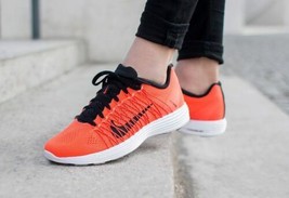 Authenticity Guarantee 
Nike Women&#39;s Lunaracer+ 3 TTL Crmsn/Blk/Brght  R... - $87.31