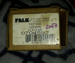 FALK 0704592  1020T HUB 1.000 BORE 1/4 X 1/8 KW NEW $29 - $42.08