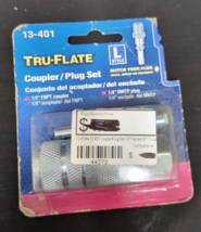 Tru-flate coupler/plug set 13-401 - £3.91 GBP
