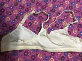 vinage Geminisa bra sz 32 white new old stock no tags racerback front cl... - £6.32 GBP