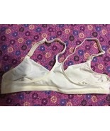 vinage Geminisa bra sz 32 white new old stock no tags racerback front cl... - $150.34 MXN
