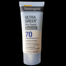 Neutrogena Ultra Sheer Dry-Touch Sunscreen Lotion SPF 70 Matte Finish (3... - $9.99