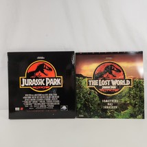Jurassic World + The Lost World Laserdisc &#39;93 &#39;97 Letterboxed Ed Extended Play - £42.52 GBP