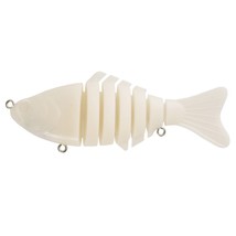 10cm 14g unpainted swimbait lure Multi Jointed fish Wobblers Lifelike Blank Fish - £82.24 GBP