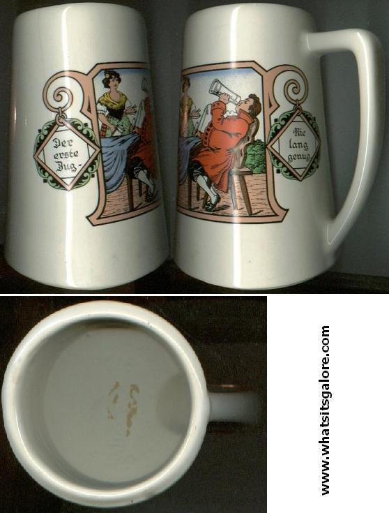 vintage McCOY STEIN German + MCP McCoy Pottery tea cup - $7.00