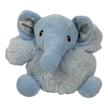 Rene Rofe MY 1st ELEPHANT Blue Plush Pudgy Furry Stuffed Animal Baby Toy - £15.42 GBP