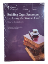 The Great Courses Building Great Sentences DVD 4-Disc Set with Book New Sealed - $6.90