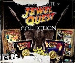 The Ultimate Jewel Quest Collection [PC CD-ROM, 2011] JQ I, II, Solitaire - £7.25 GBP