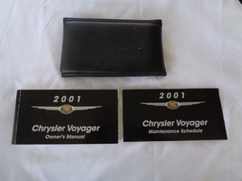 2001 CHRYSLER VOYAGER OWNERS MANUAL SET WITH CASE OEM FREE SHIPPING! - £7.02 GBP