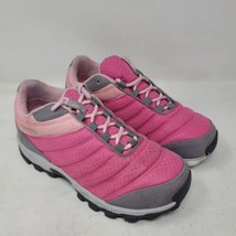 Columbia Womens Sneakers Sz 4 Omni Drip Pink Waterproof Trail Hiking Shoes - £28.66 GBP