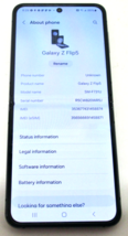 Samsung Galaxy Z Flip 5 256GB Graphite SM-F731U - AT&amp;T Only - $3,863.81 MXN