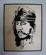 Jack Sparrow Pirates of the Caribbean Johnny Depp Pop Art Signed By Pete Jansen - £4,785.10 GBP