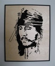 Jack Sparrow Pirates of the Caribbean Johnny Depp Pop Art Signed By Pete... - $6,000.00